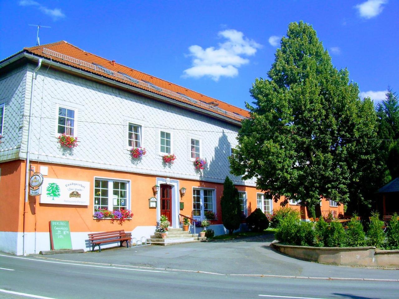 Landgasthof "Zur Linde" Dreba Eksteriør bilde